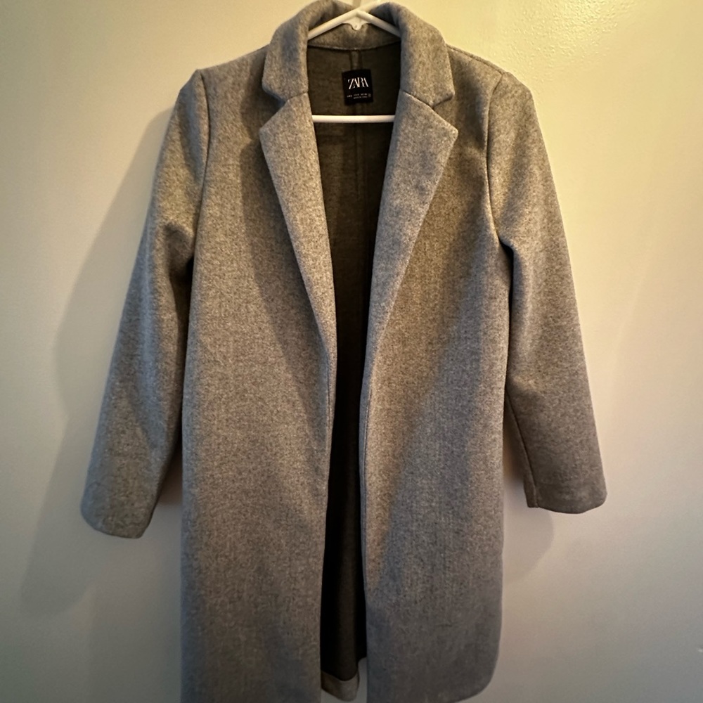 Zara wool blend coat
